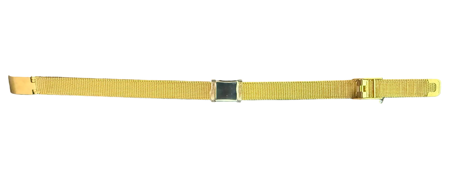 Brățară din Oțel Chirurgical Premium Unisex Gold Personalizată