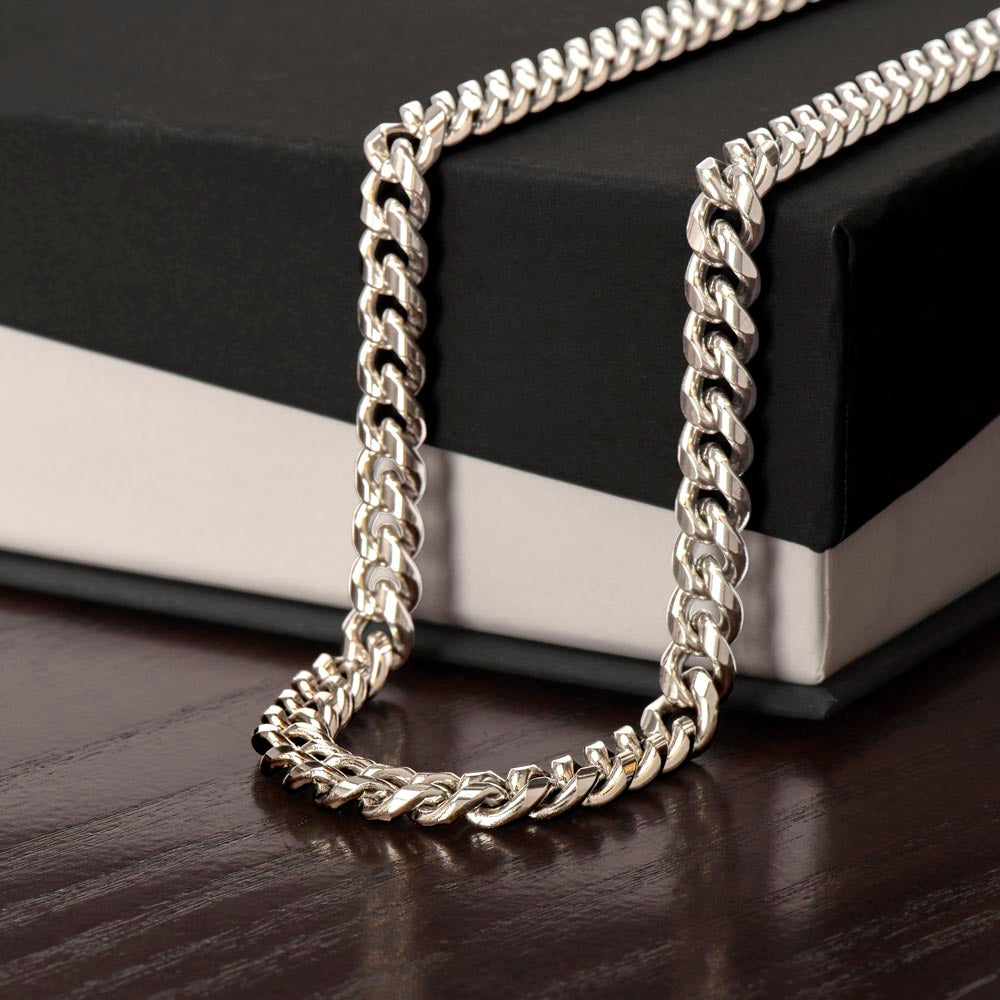 Cadou Pentru Fiu- Lantisor Cuban Link
