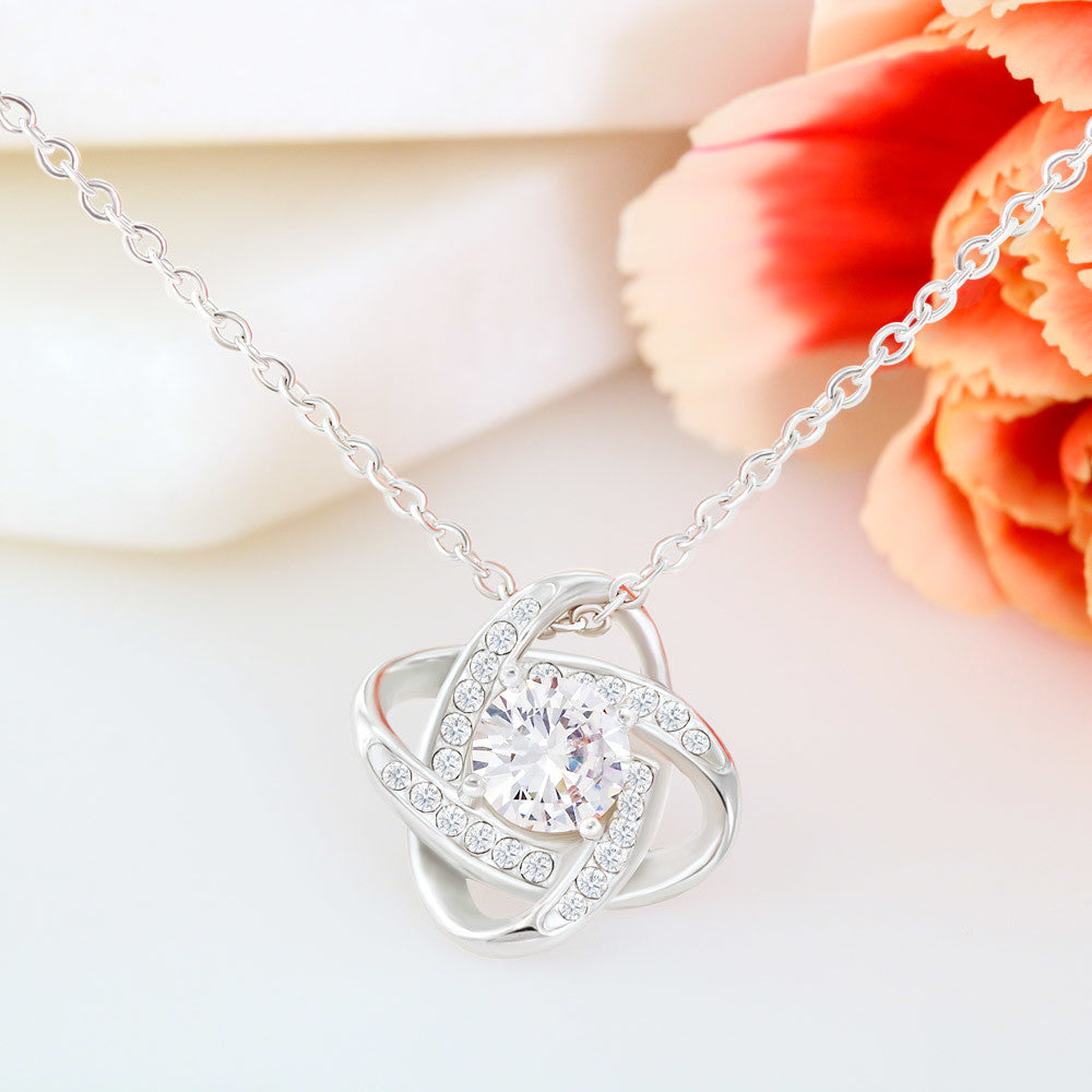Cadou pentru nepoata mea - Colier Love knot