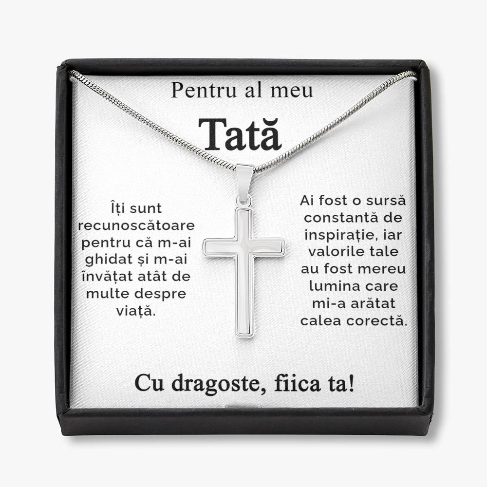 Pentru tata de la fiica - Lănțișor Cruce
