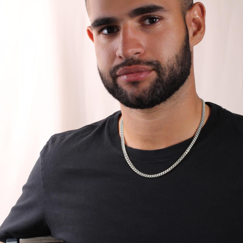 Pentru Fratele Meu - Lantisor Cuban Love - La Multi Ani