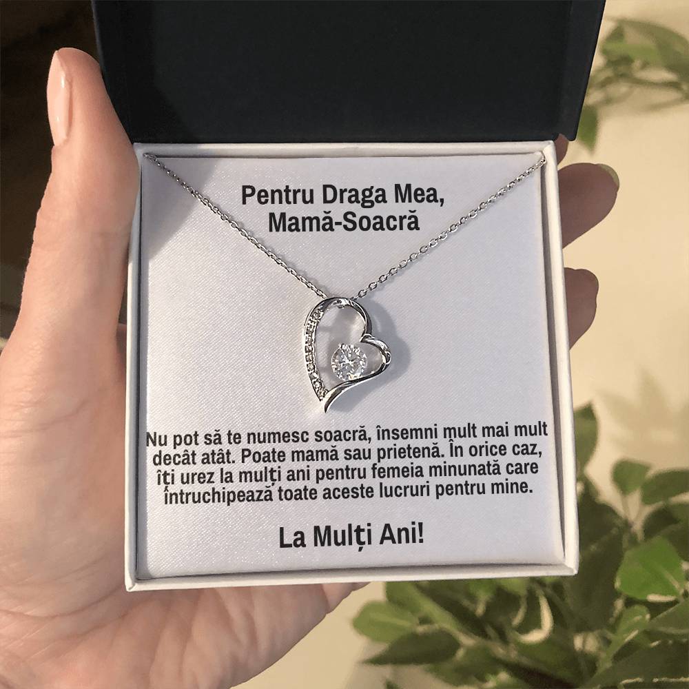 Pentru Draga Mea, Mama Soacra - Colier Inima