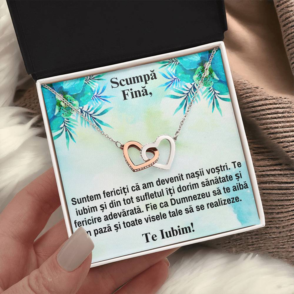 Scumpa Fina – Colier Inimi Pereche