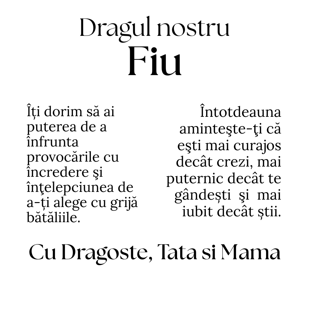 Cadou fiu – lănțișor cruce