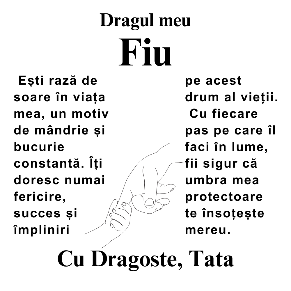 Dragul Meu Fiu- Lănțișor Compass de la Tata