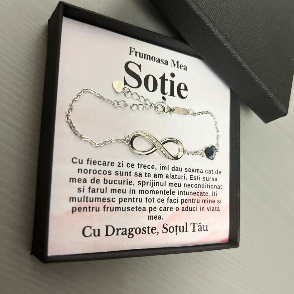 Frumoasa Mea Soție-Brățară Infinite Love