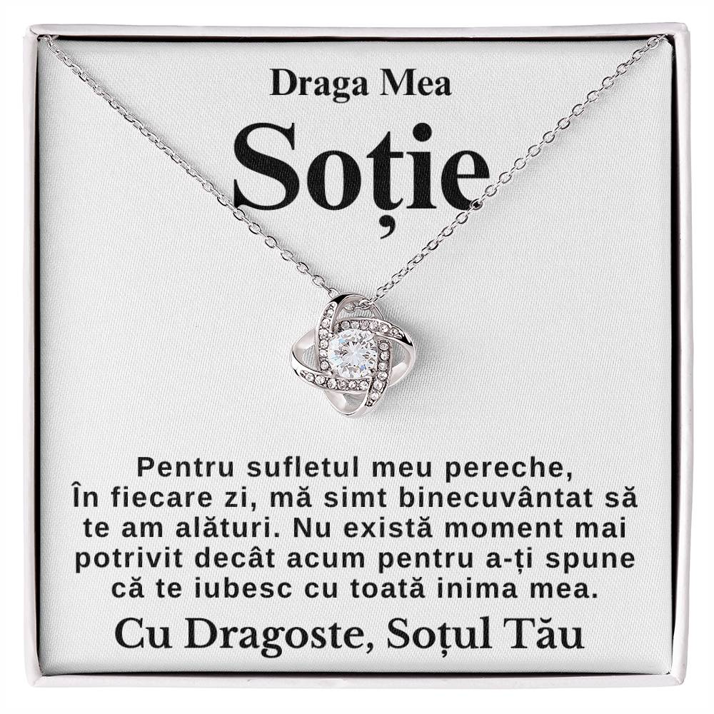 Draga Mea Soție- Colier Love Knot Forever