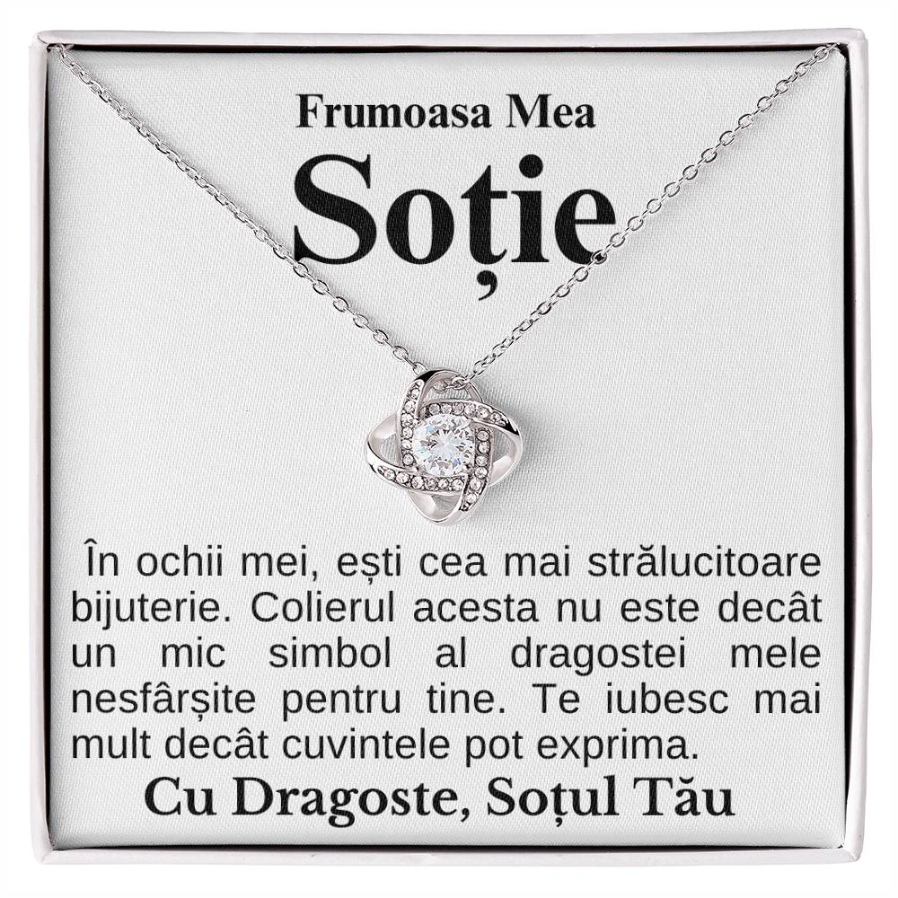 Frumoasa Mea Soție- Colier Love Knot Forever