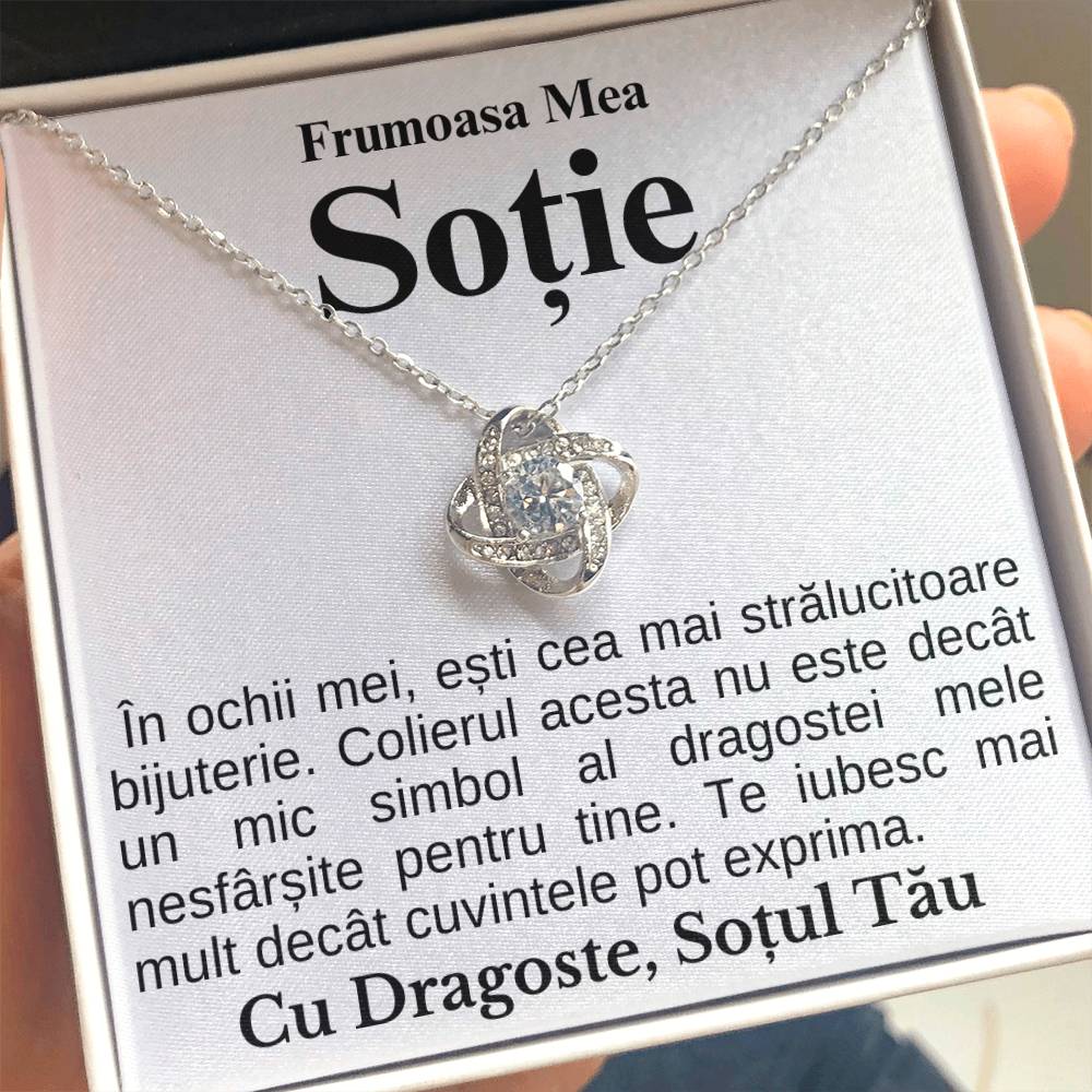 Frumoasa Mea Soție- Colier Love Knot Forever