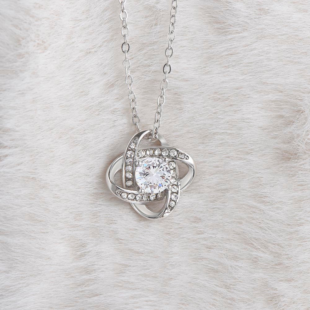 Scumpa mea sotie, te iubesc - colier love knot