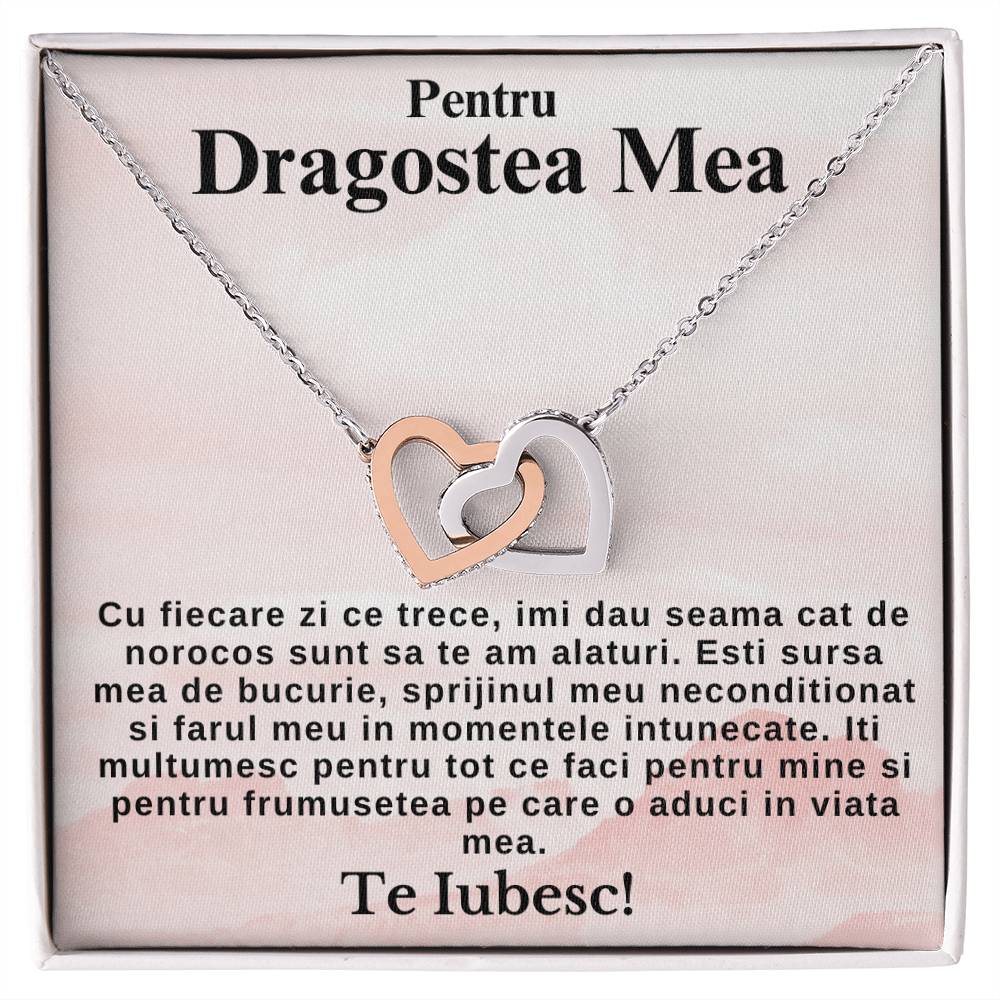 Dragostea Mea – Colier Inimi Pereche