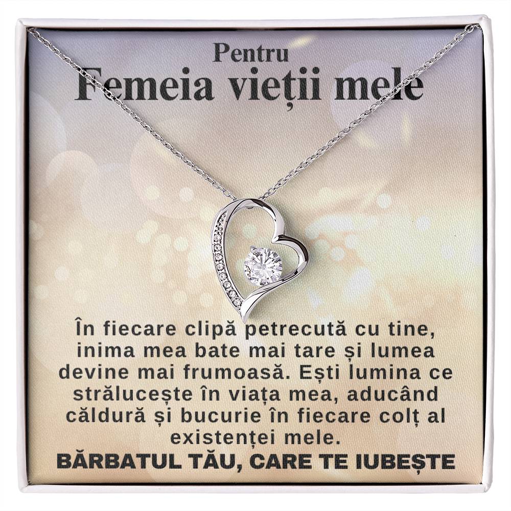 Femeia Vieții Mele– Colier Inimă