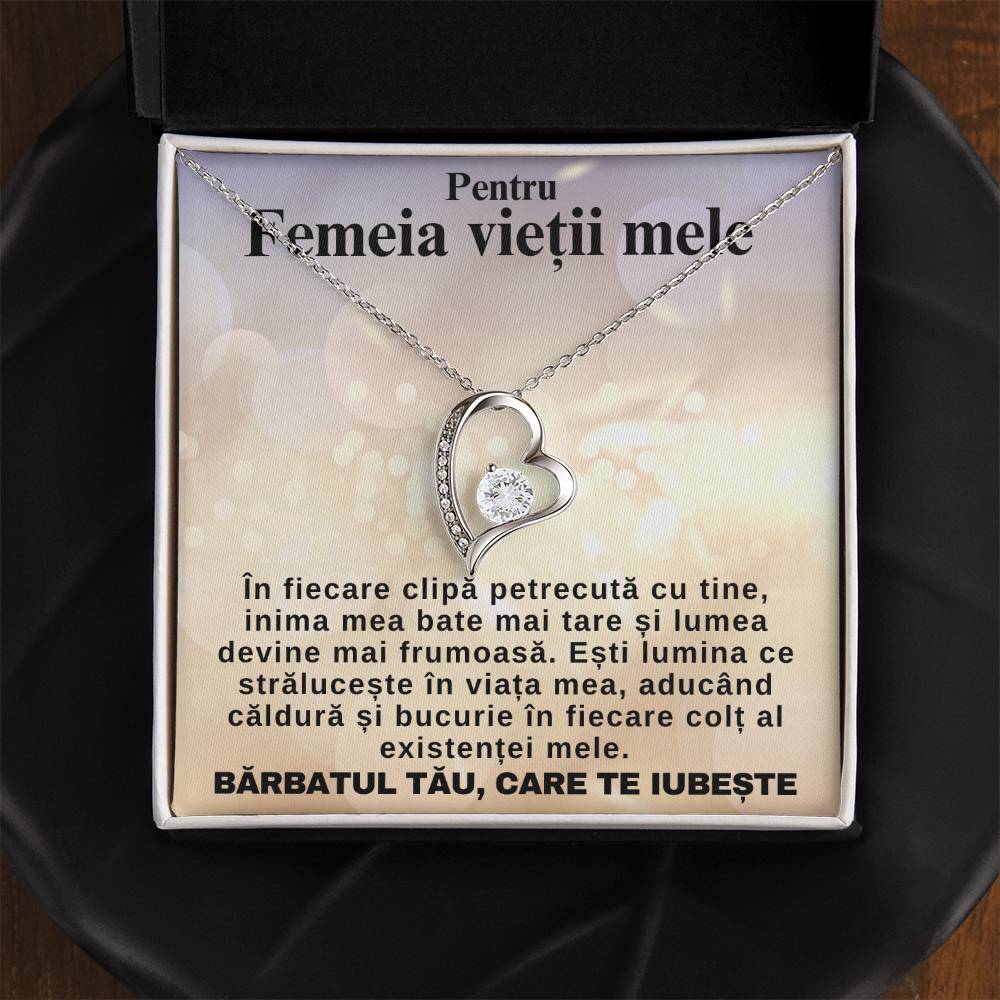 Femeia Vieții Mele– Colier Inimă