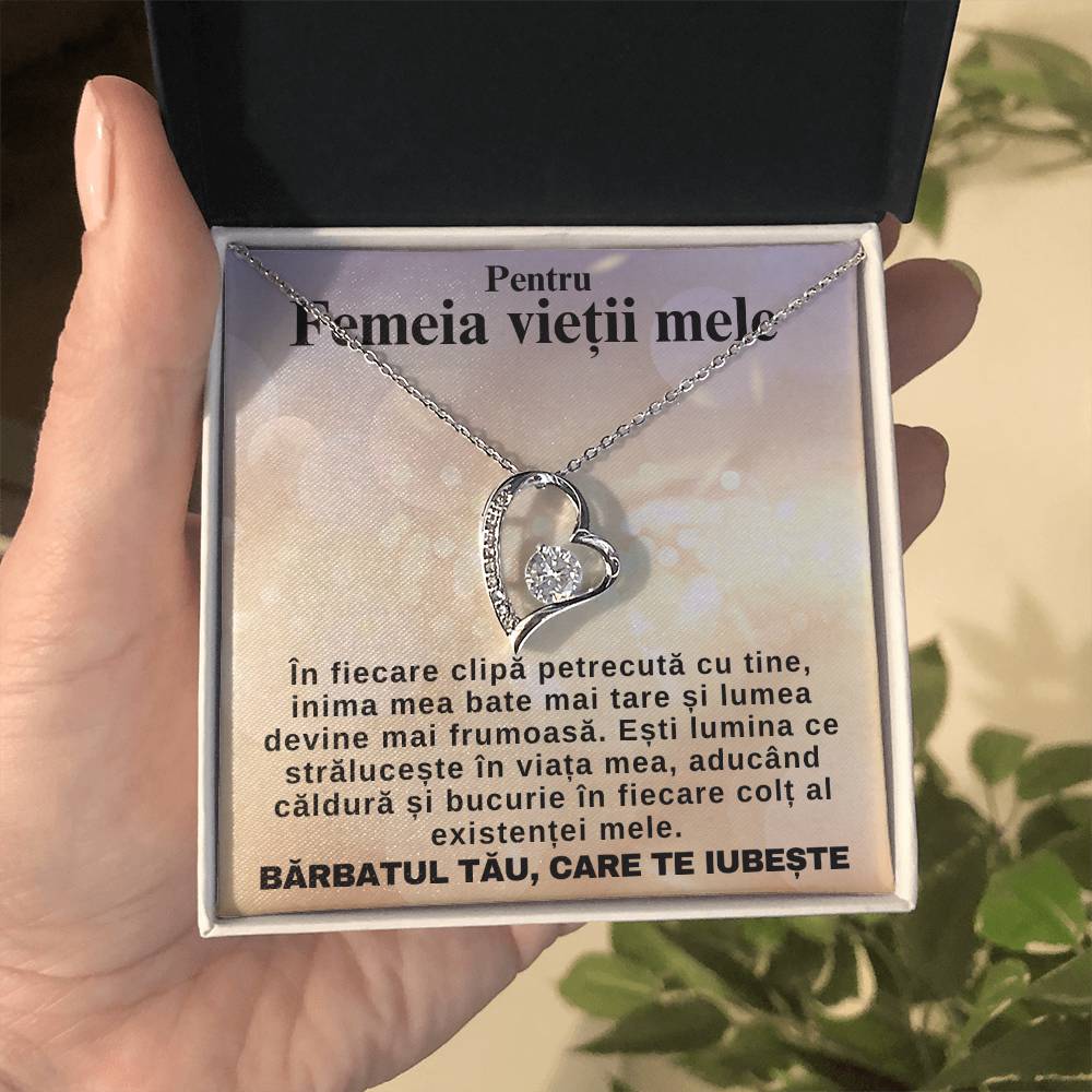 Femeia Vieții Mele– Colier Inimă