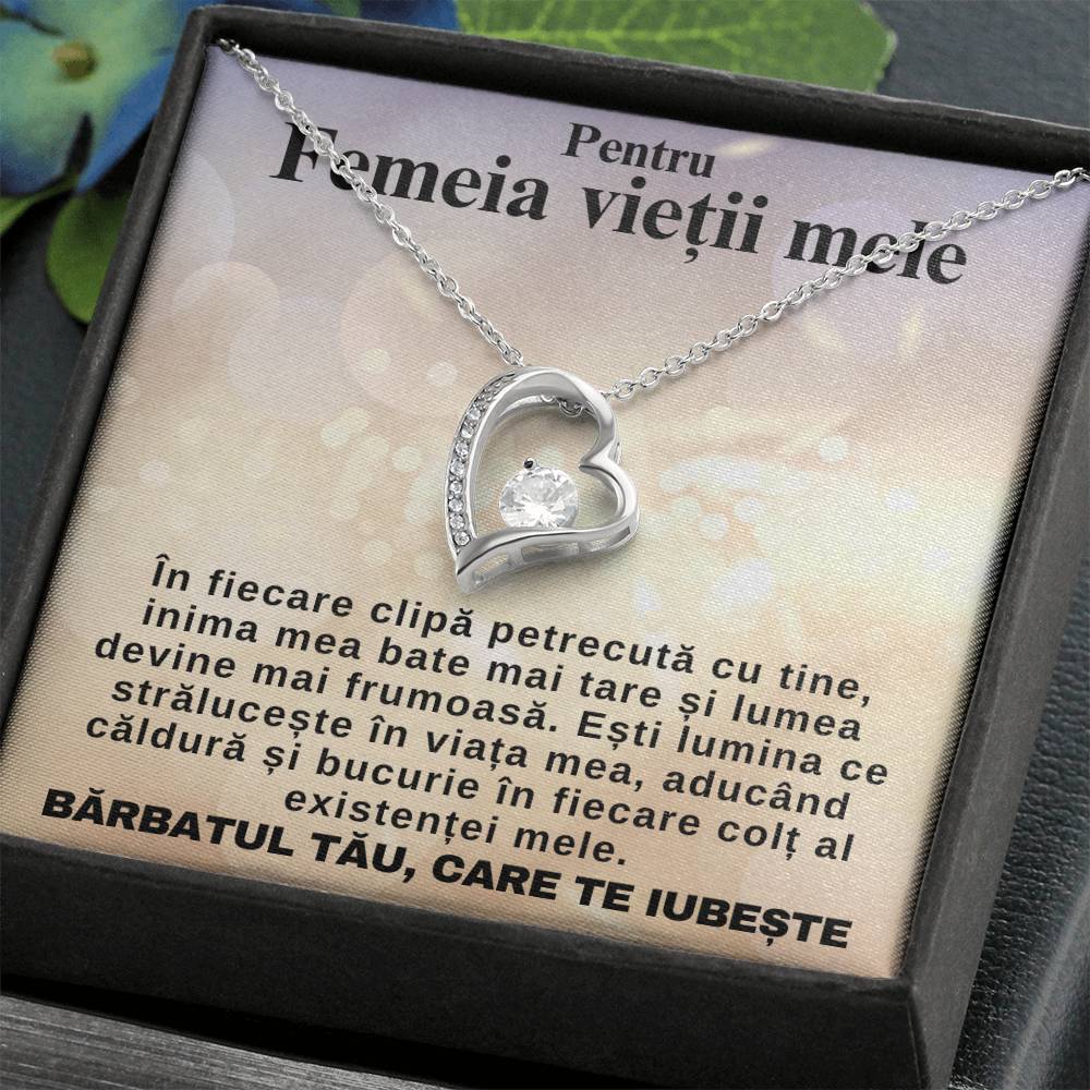 Femeia Vieții Mele– Colier Inimă