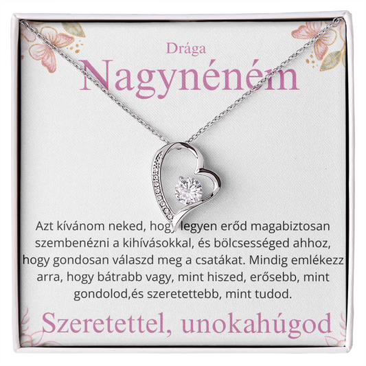 Különleges ajándék a drága nagynénémnek