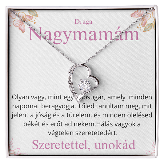 Különleges ajándék a drága nagymamámnak