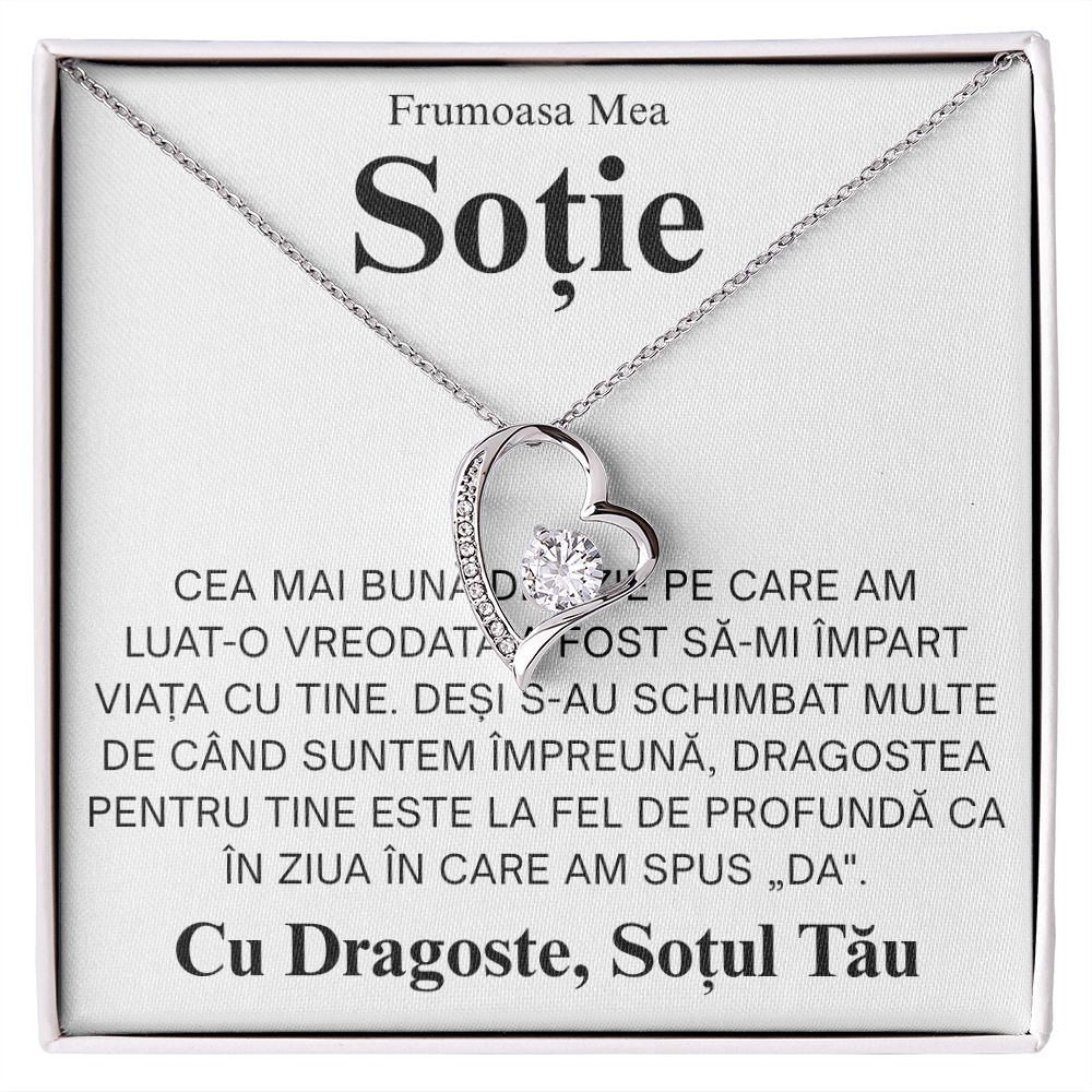 Cadou  Soție- Colier Inimă
