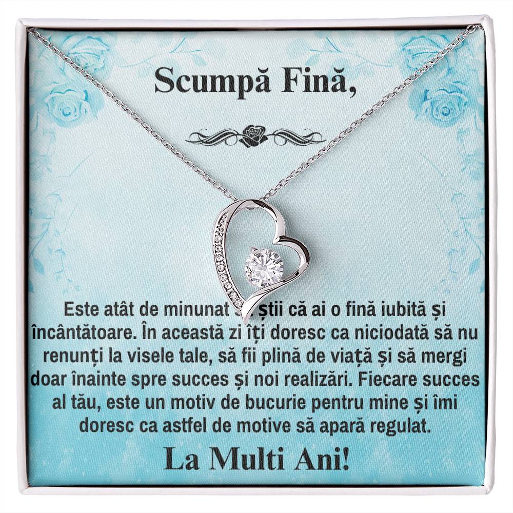 Scumpa Fina - Colier Inima Forever
