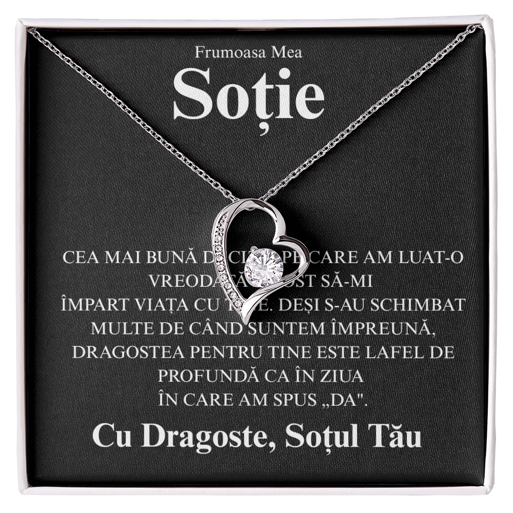 Cadou pentru Soție - Colier Inimă