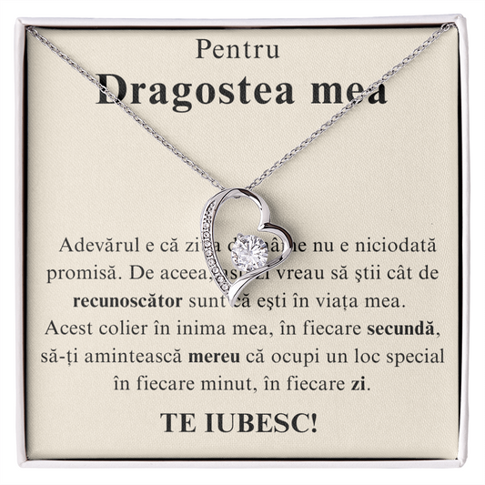 Cadou pentru dragostea mea  - Colier Inimă simpla