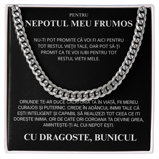 Cadou pentru dragul meu nepot - Lantisor Cuban