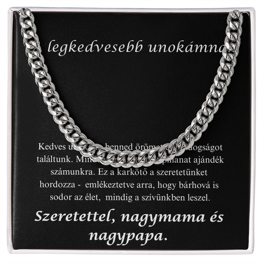 Különleges ajándék a drága unokámnak