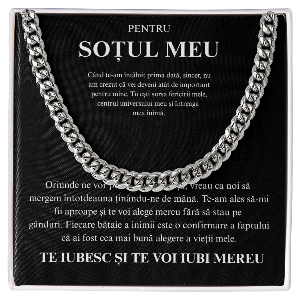 Cadou pentru dragul meu sot - Lantisor Cuban