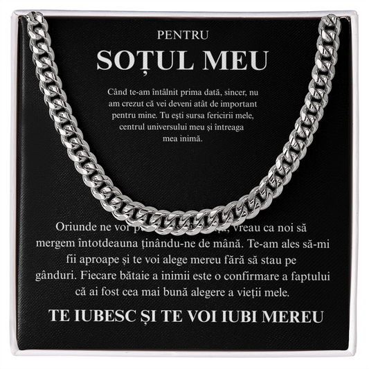 Cadou pentru dragul meu sot - Lantisor Cuban