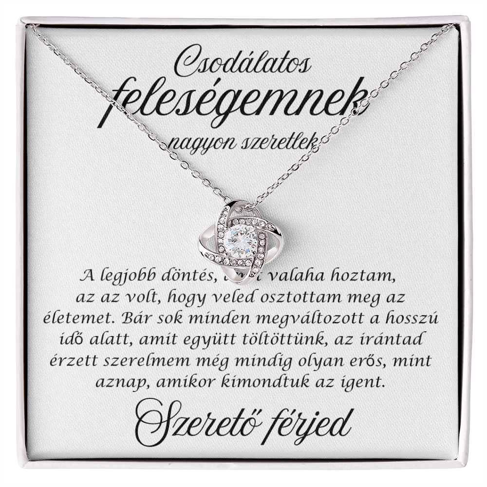 Nyaklánc a drága feleségemnek