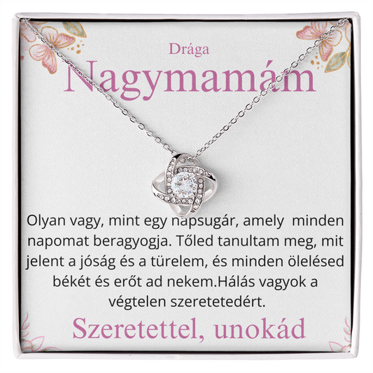 Különleges ajándék a drága nagymamámnak
