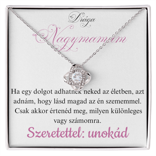 Különleges ajándék a drága nagymamámnak