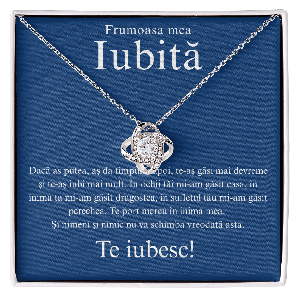 Cadou pentru fiica mea   – Colier Love Knot