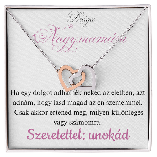 Különleges ajándék a drága nagymamámnak