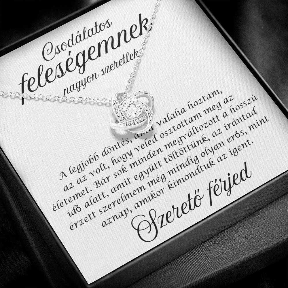 Nyaklánc a drága feleségemnek