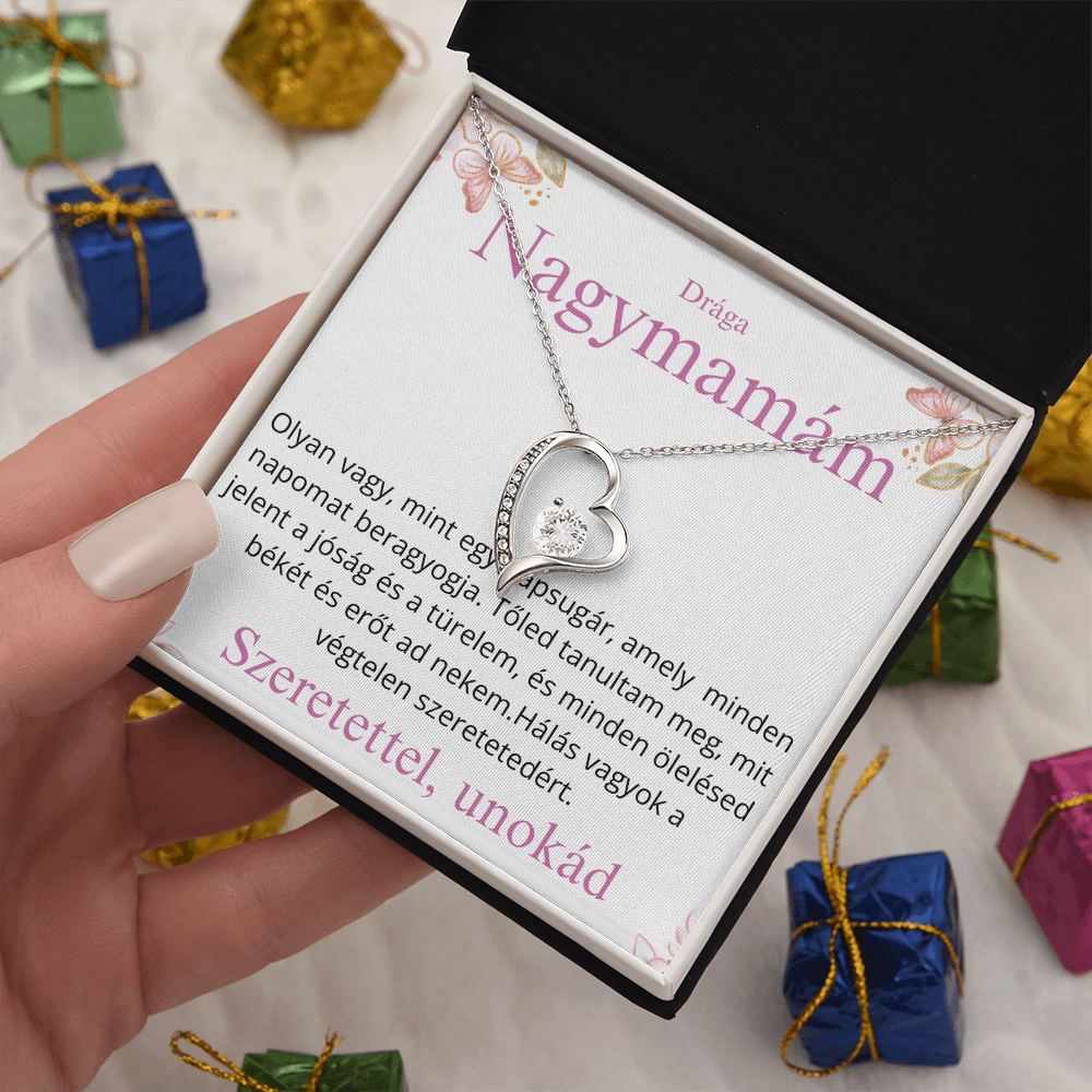 Különleges ajándék a drága nagymamámnak