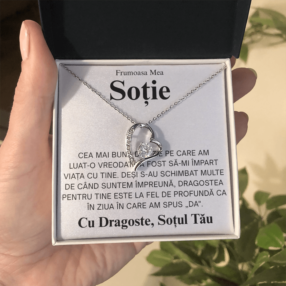 Cadou  Soție- Colier Inimă