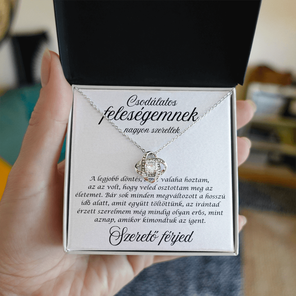 Nyaklánc a drága feleségemnek