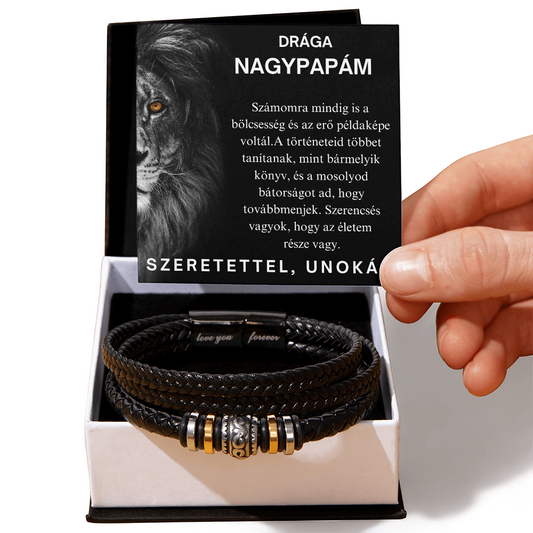 Különleges ajándék a drága nagypapámnak