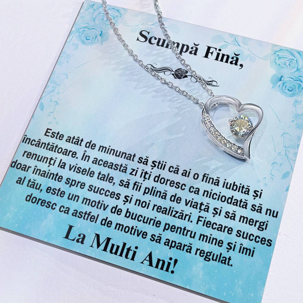 Scumpa Fina - Colier Inima Forever