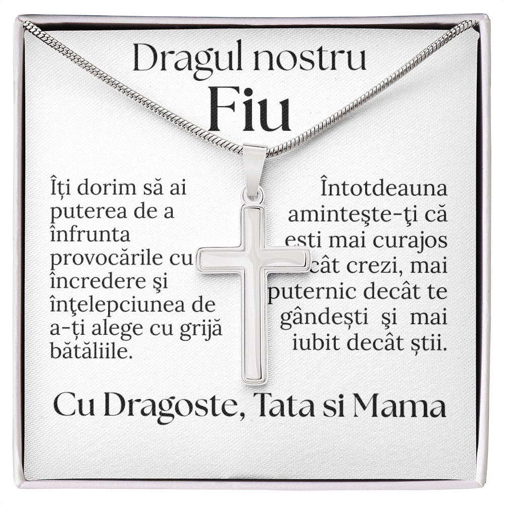 Cadou  pentru fiu – lănțișor cruce