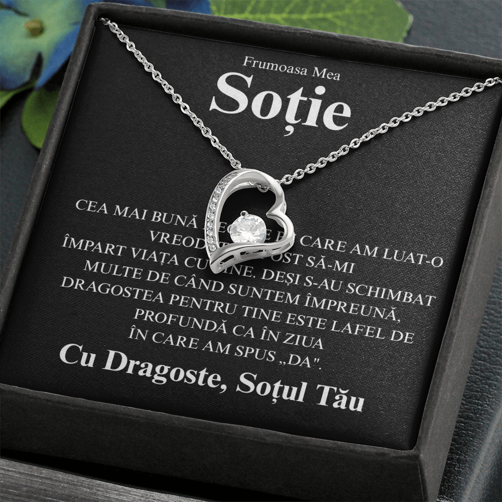 Cadou pentru Soție - Colier Inimă